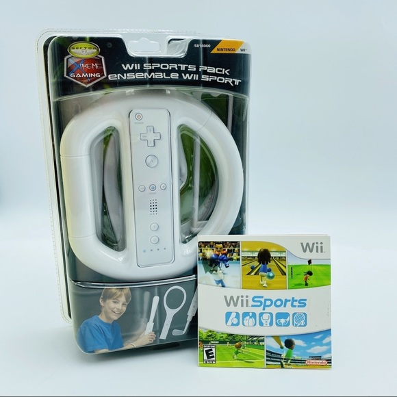 Nintendo Video Games & Consoles Nintendo Wii Sports Game With New